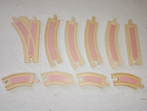 Wooden train track similar - wooden,
