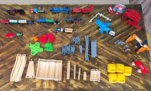 Brio wooden railway huge - brio,