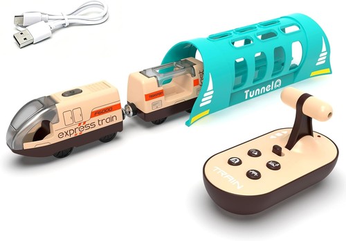 Electric trains for - for, wooden