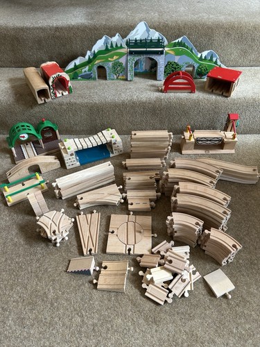 Big wooden train - wooden, &