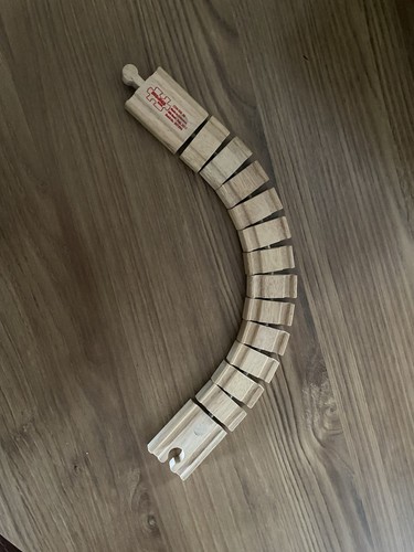 Wooden train track - wooden, bigjigs