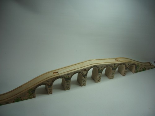 Long wooden viaduct - long, bridge