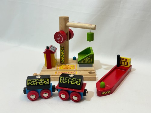 Bigjigs rail wooden - rail, coal