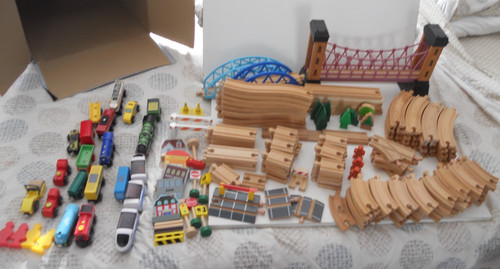 Brio wooden train track - brio,