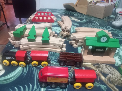 Brio wooden train track - brio,