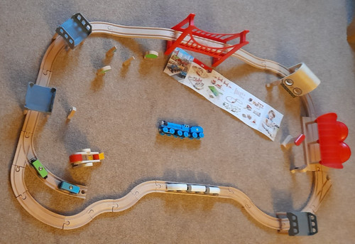 Hape wooden train - hape,