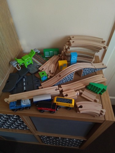 Job lot wooden train - job,