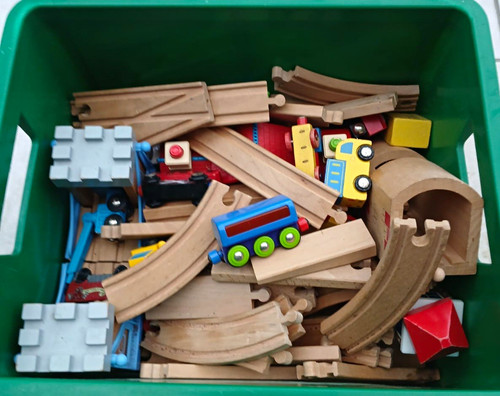 Brio wooden train track bundle - brio,
