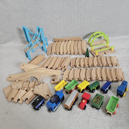 Brio compatible wooden - wooden, train