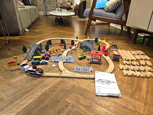 Playtive junior wooden railway - wooden,