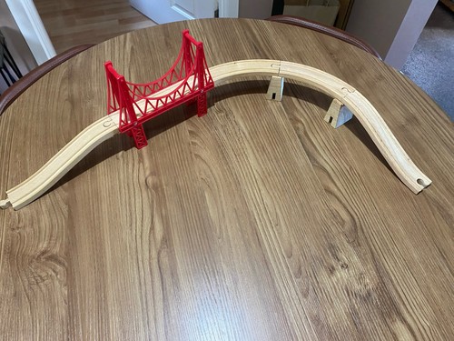 Bigjigs wooden train - wooden, track