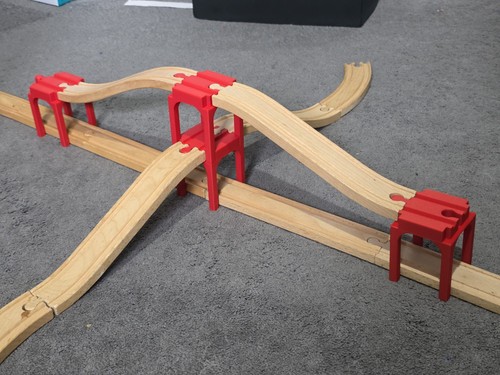 Brio compatible bridge - bridge, support