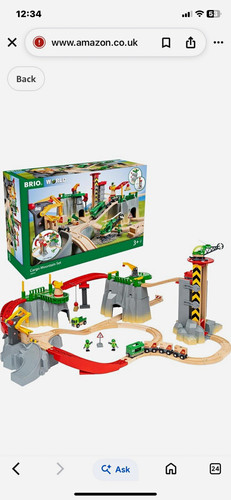 Brio world cargo mountain - world,