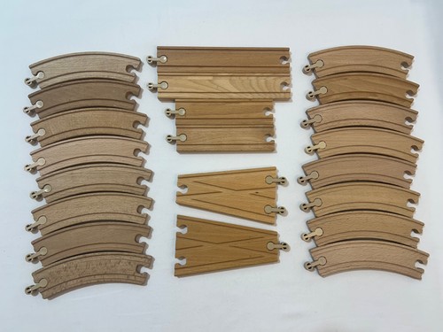 Wooden train track - train, of