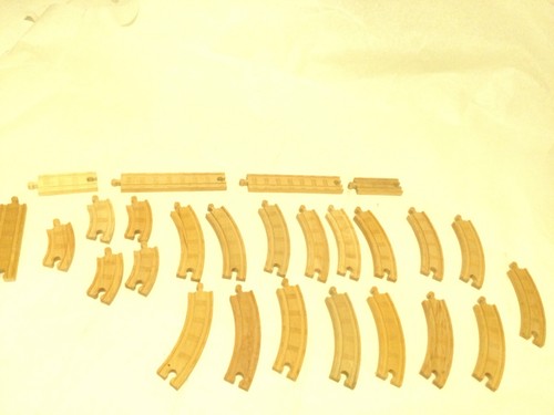 Wooden train track learning - wooden,