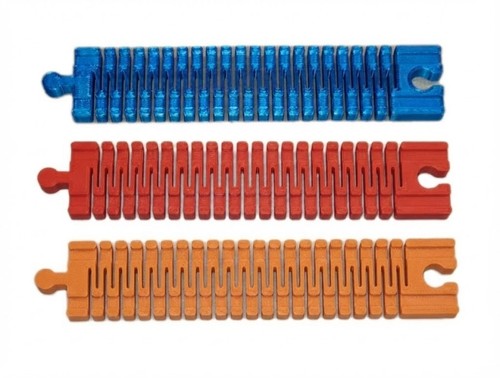 Flexible train track for - -,