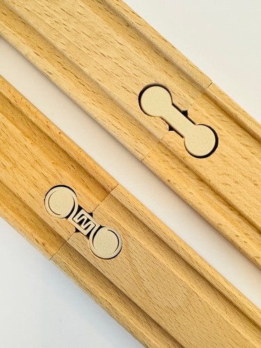 Wooden train track - wooden,