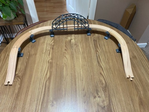 Wooden train track - wooden,