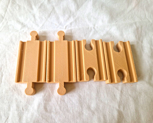 Wooden printed toy train - toy,