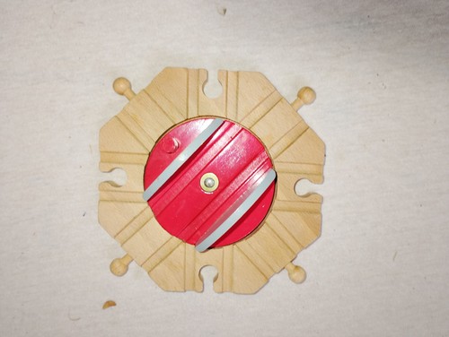 Wooden train track - train,