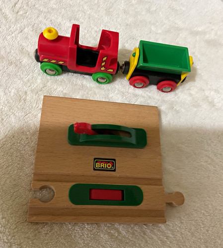 Brio wooden train engine - train, &