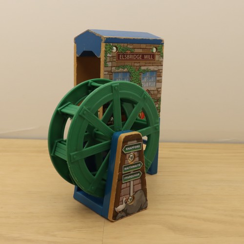 Wooden train track watermill - wooden,