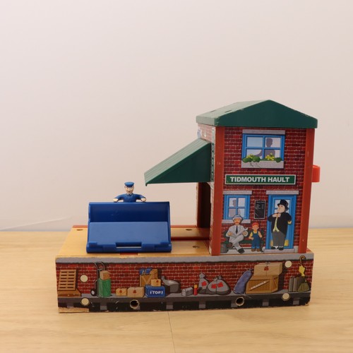 Wooden train track - train,