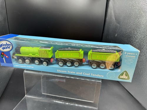 Elc wooden world - world, train