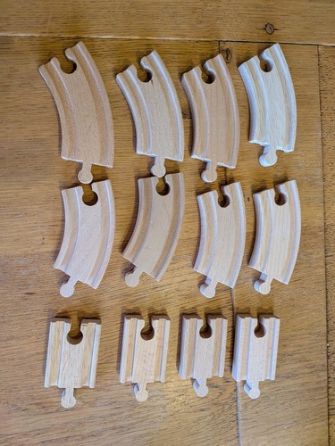 Wooden train track - wooden,