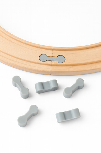 Wooden train track - 12,