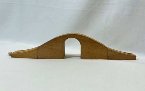 Wooden train track humpback - wooden,