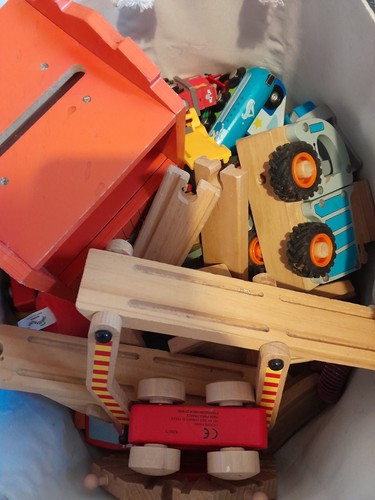Large bundle wooden - of,