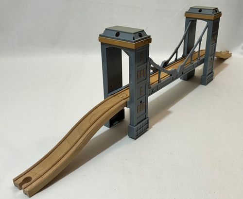 Wooden train track lights - track,