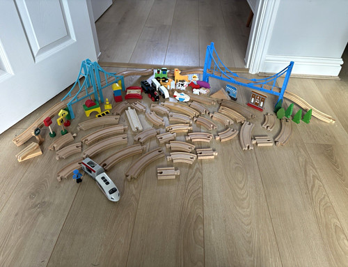 Bundle wooden train - wooden,