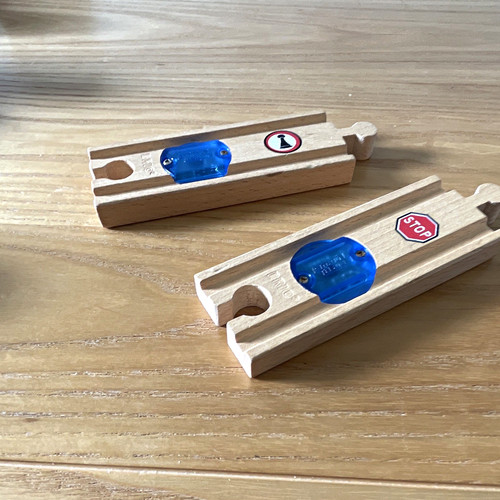 Brio wooden train track - wooden,