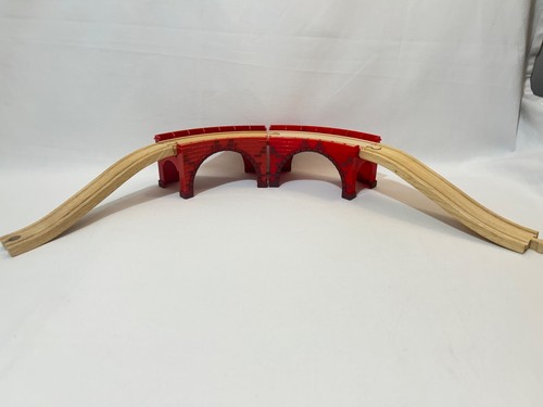 Wooden train track double - wooden,