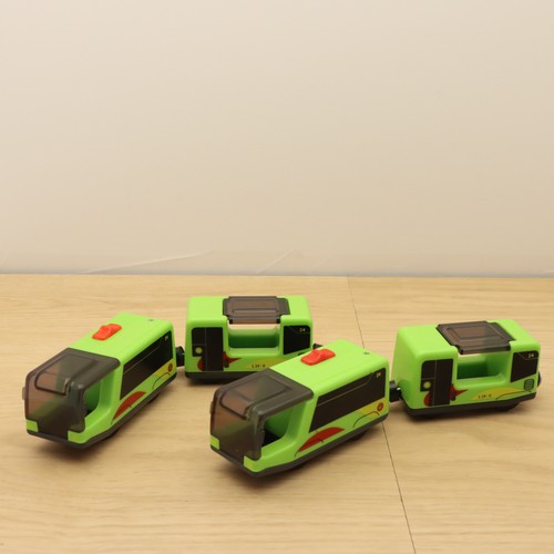 Wooden train track battery - train,