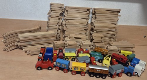 Bundle wooden train - wooden,