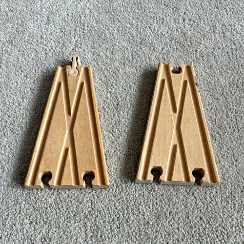 Wooden toy train track - toy,