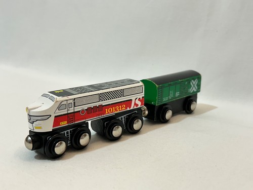 Diesel train with box - diesel,