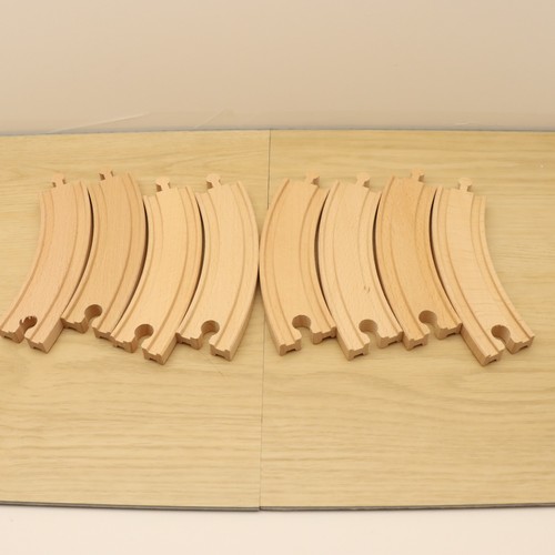 Wooden train track large - wooden,