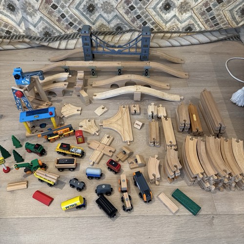 Huge brio and other wooden - huge,